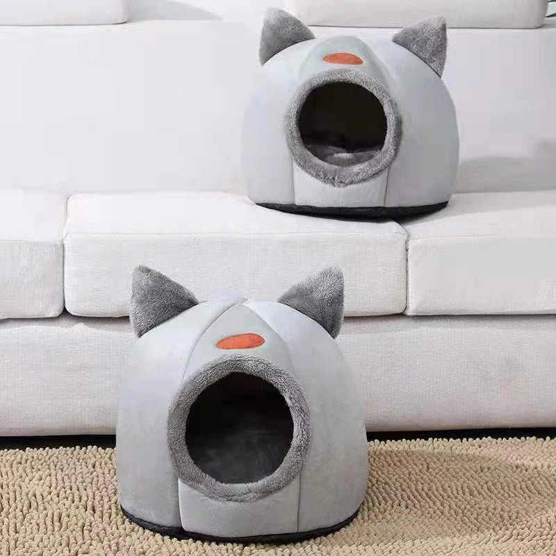 Cat & Small Dog Bed House