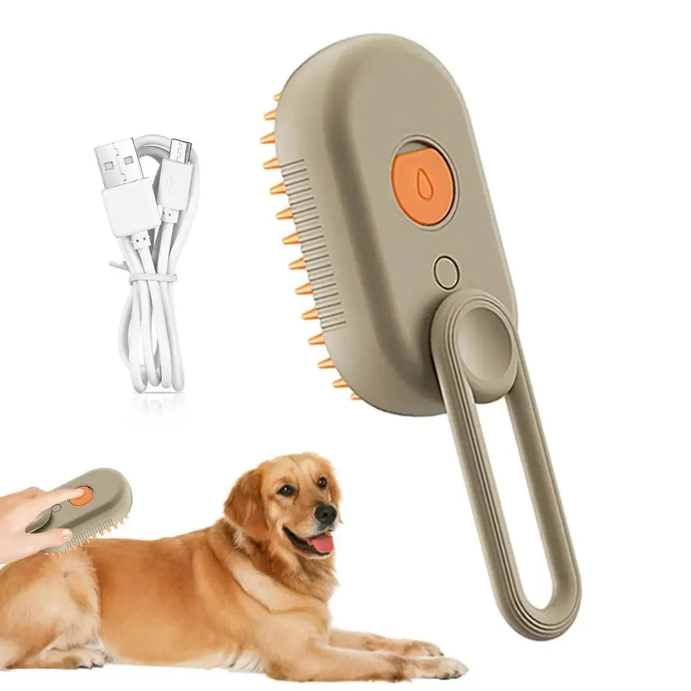 Dog & Cat Steamy Electric Brush