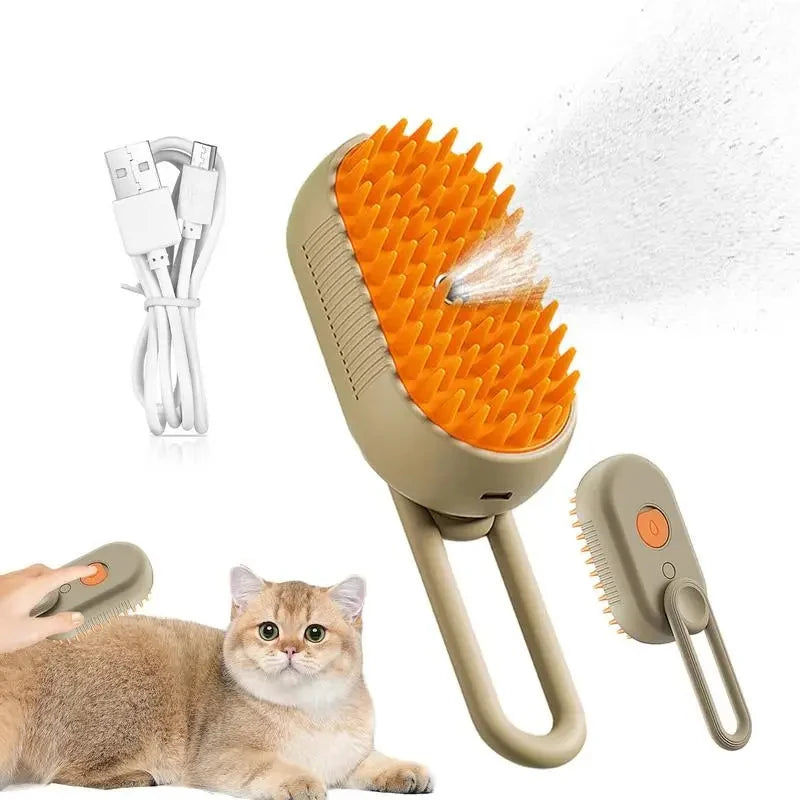 Dog & Cat Steamy Electric Brush