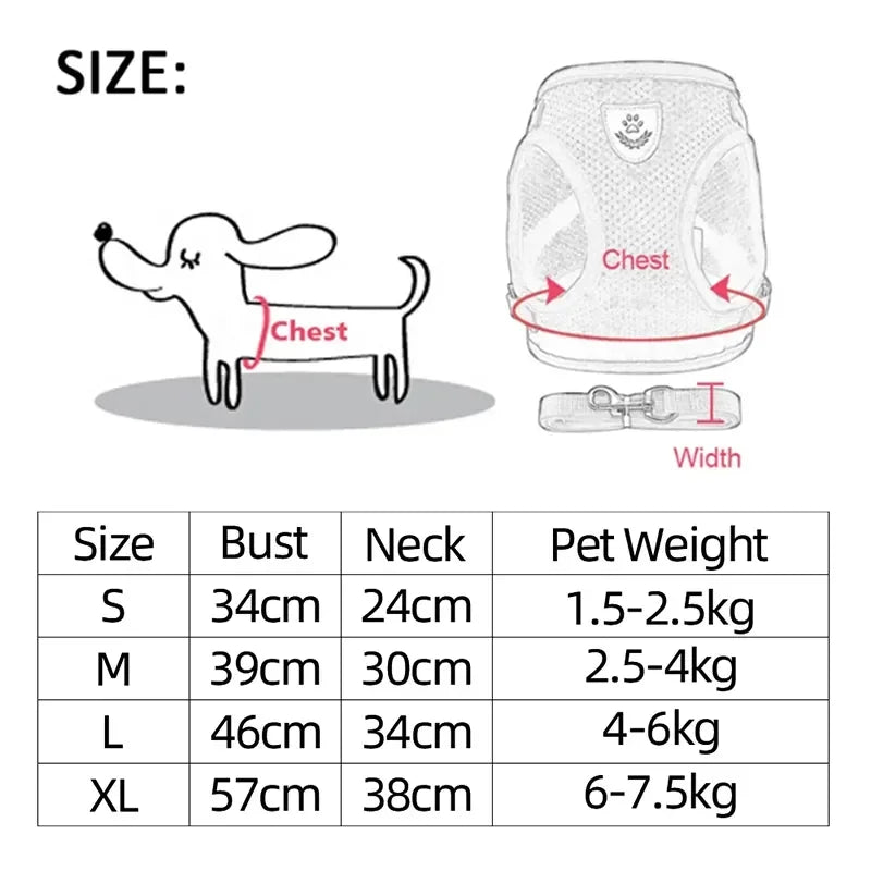 Cat & Dog Harness Vest