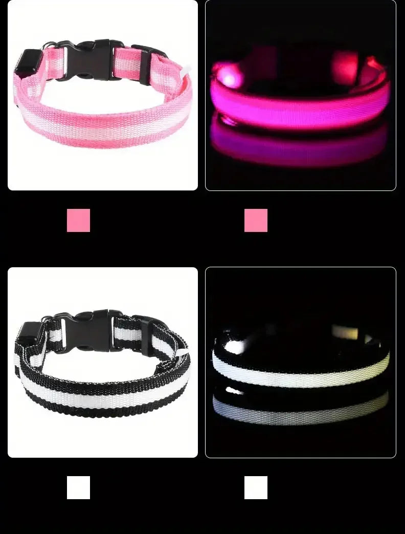 LED Night Safety Flashing Glow Leash